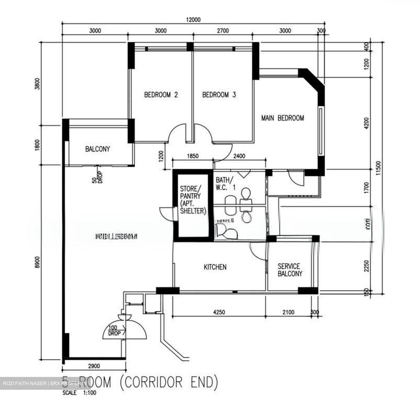 Blk 544 Woodlands Drive 16 (Woodlands), HDB 5 Rooms #556845111